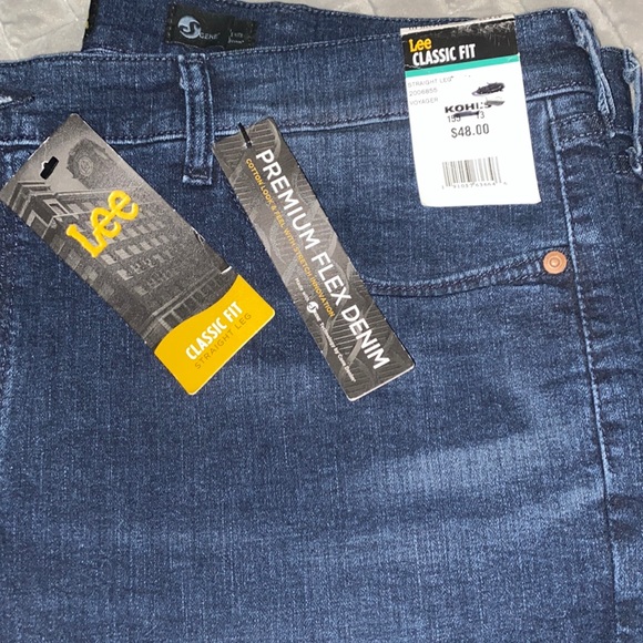 Lee Jeans Classic Fit Straight Leg 40x30‎ - Picture 2 of 3